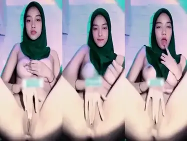 Sarah Hijab Sange Main Jari Liar Puas Total